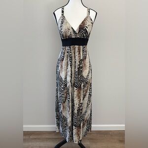 Animal Print Maxi Dress